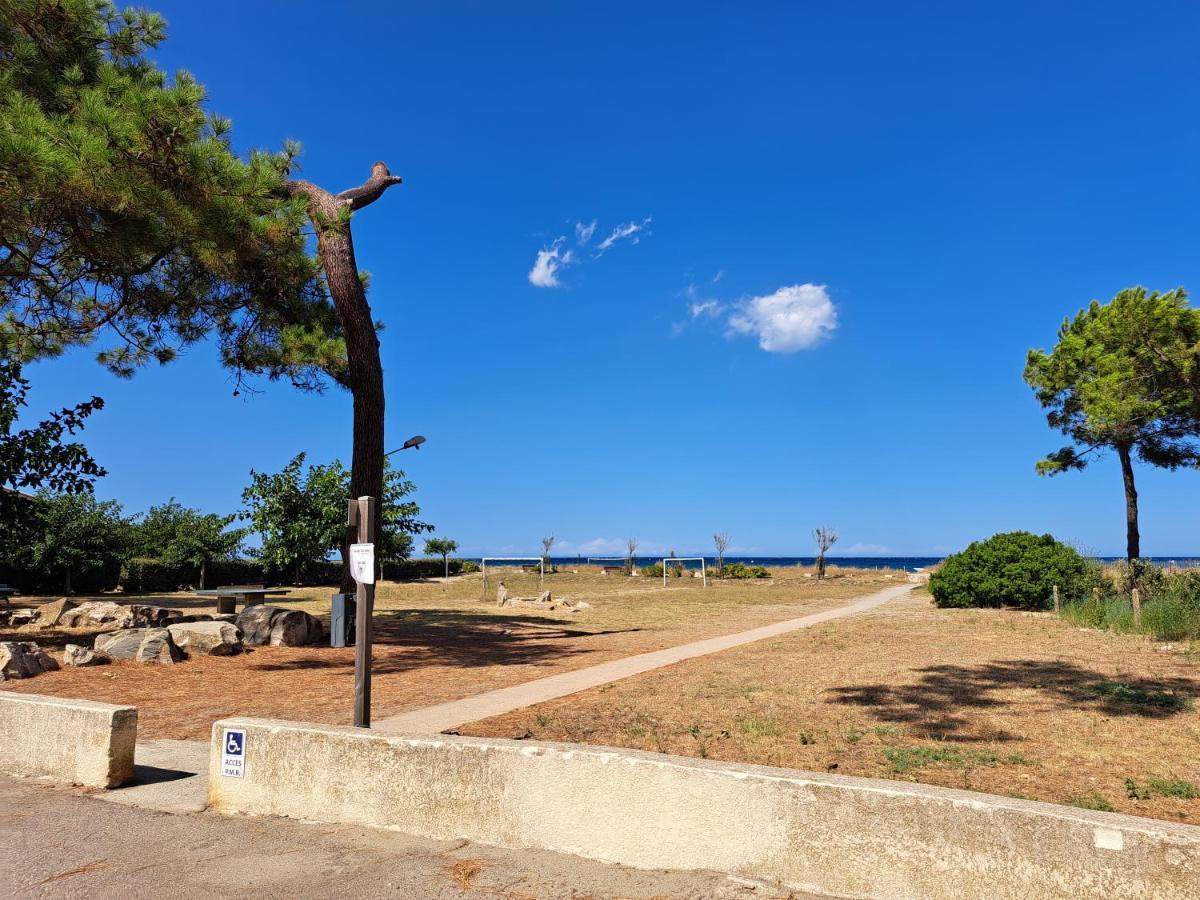 Mini Villa Jardin 50 M Plage Borgo  Extérieur photo
