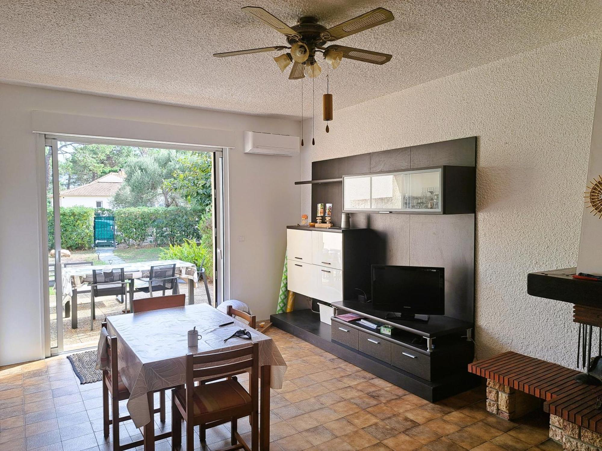 Mini Villa Jardin 50 M Plage Borgo  Extérieur photo