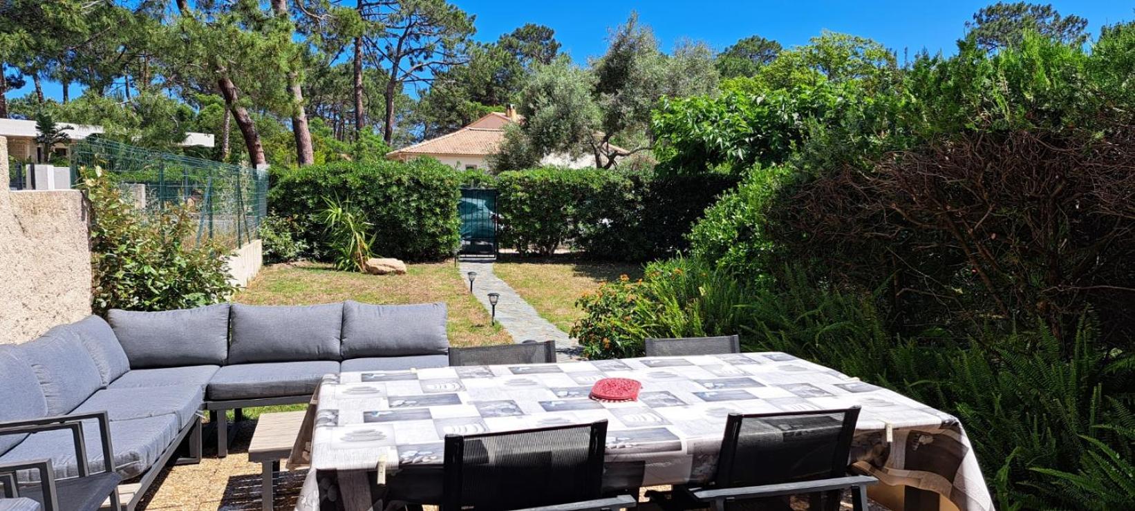 Mini Villa Jardin 50 M Plage Borgo  Extérieur photo
